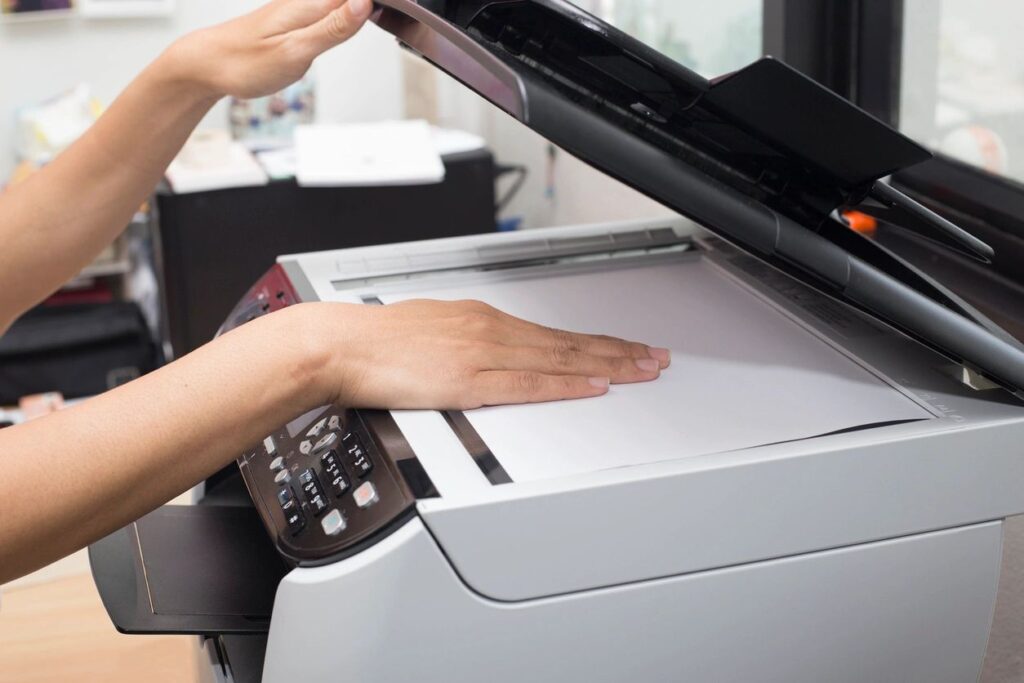 eNotaryExperts document scanning process