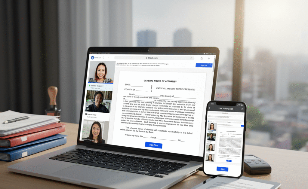 eNotaryExperts RON video call